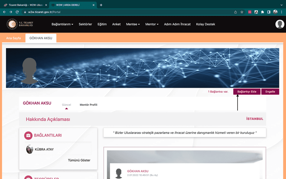 Ulusal Kadın İhracatçı Network Platformu